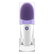 Personal Care Beauty  Waterproof Electric Sonic Silicone Facial Cleansing Brush